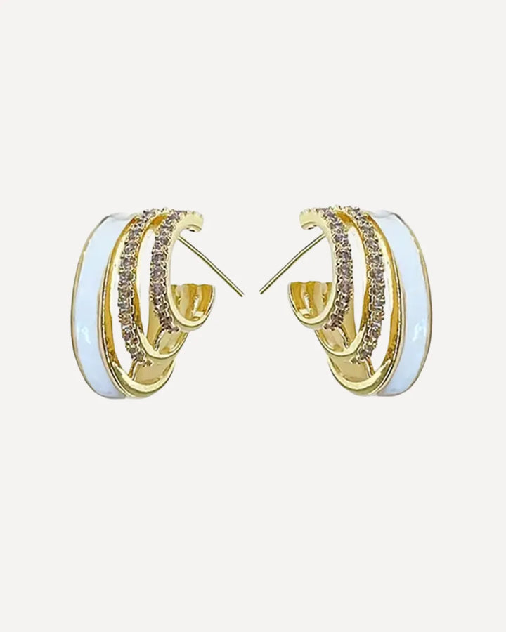 Camila Chunky Hoop Earrings