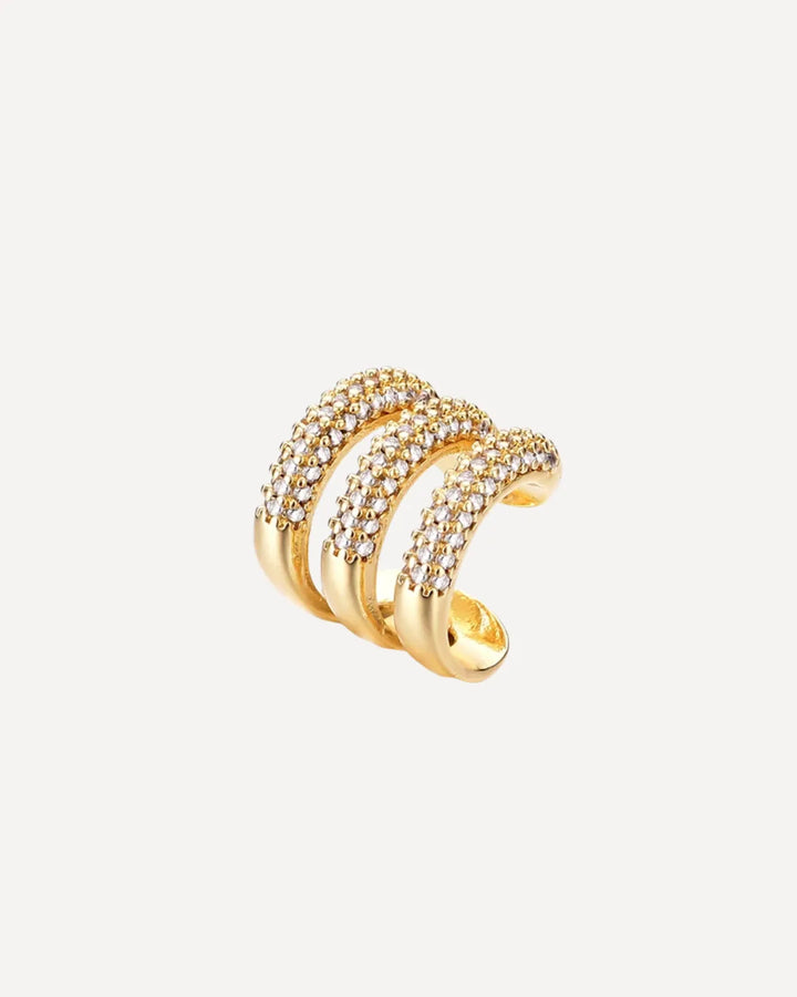 Rosalie Crystal Ear Cuff Statement