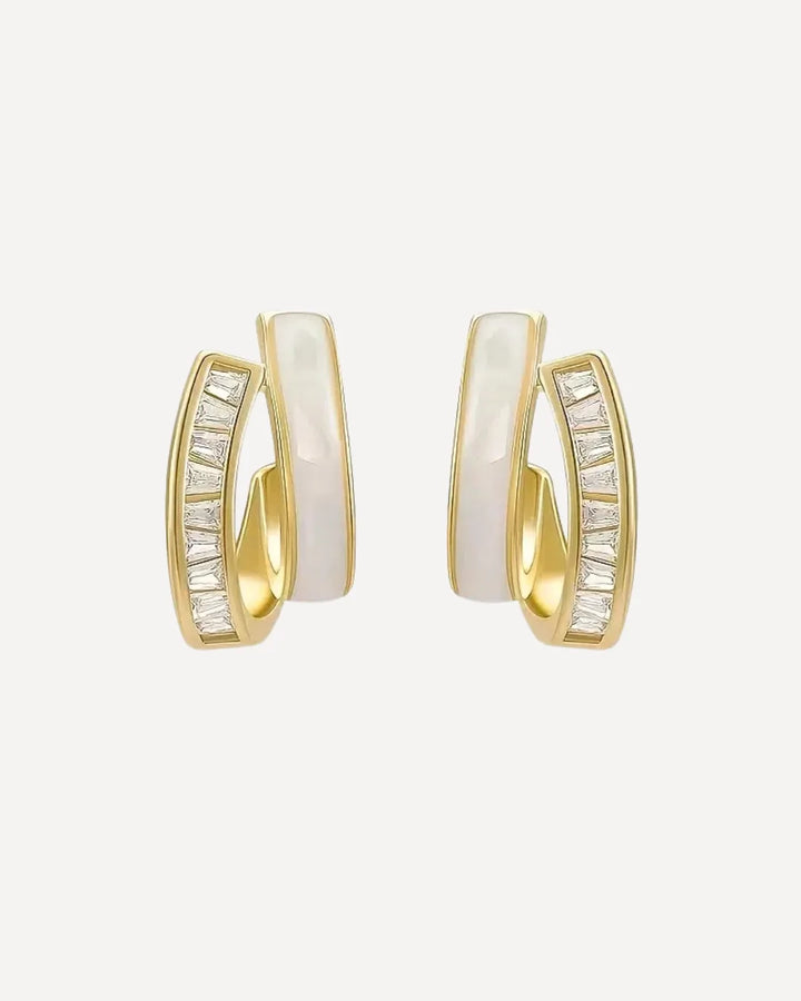 Marielle Double Hoop Earrings Luxe