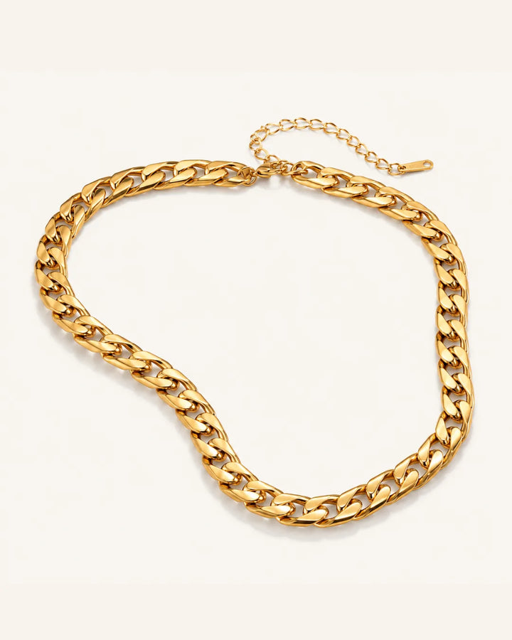 Corinne Chunky Chain Necklace Luxe