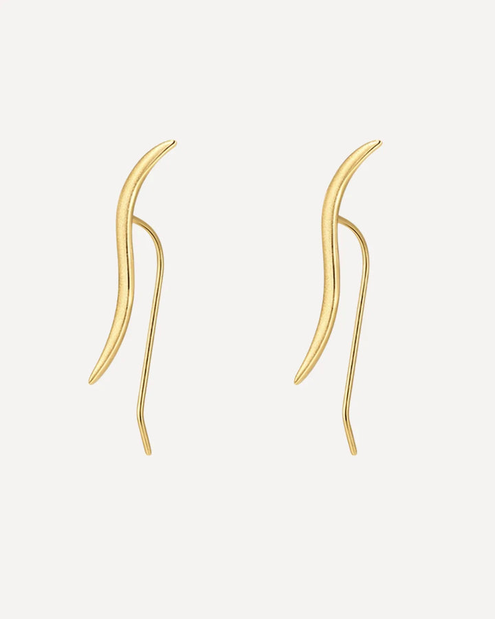 Genevieve Ear Climber Earrings Sleek