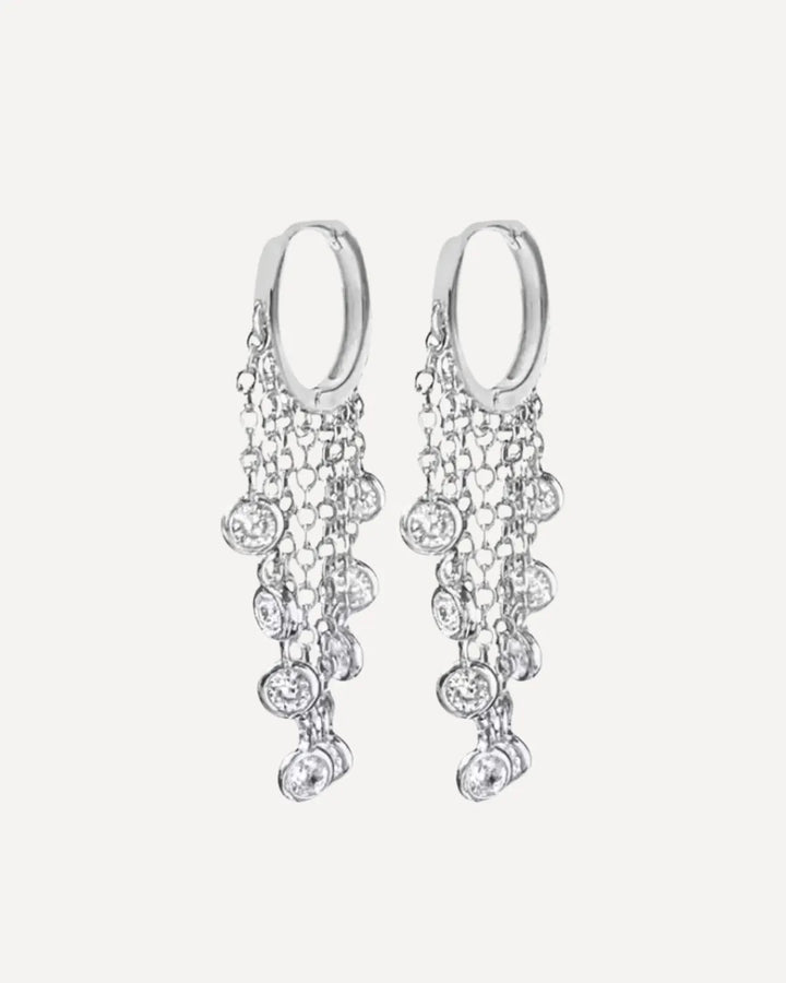 Diamant Chain Hoops