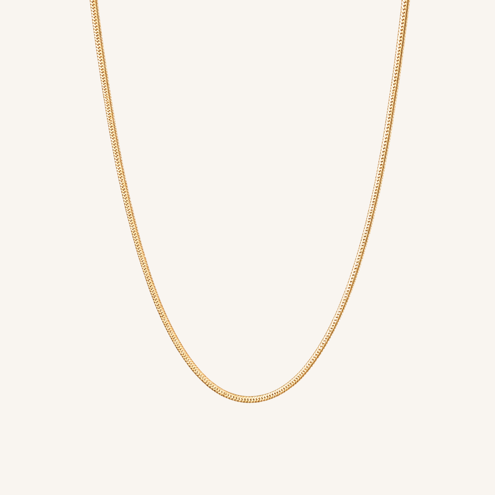 Snake Necklace Gold