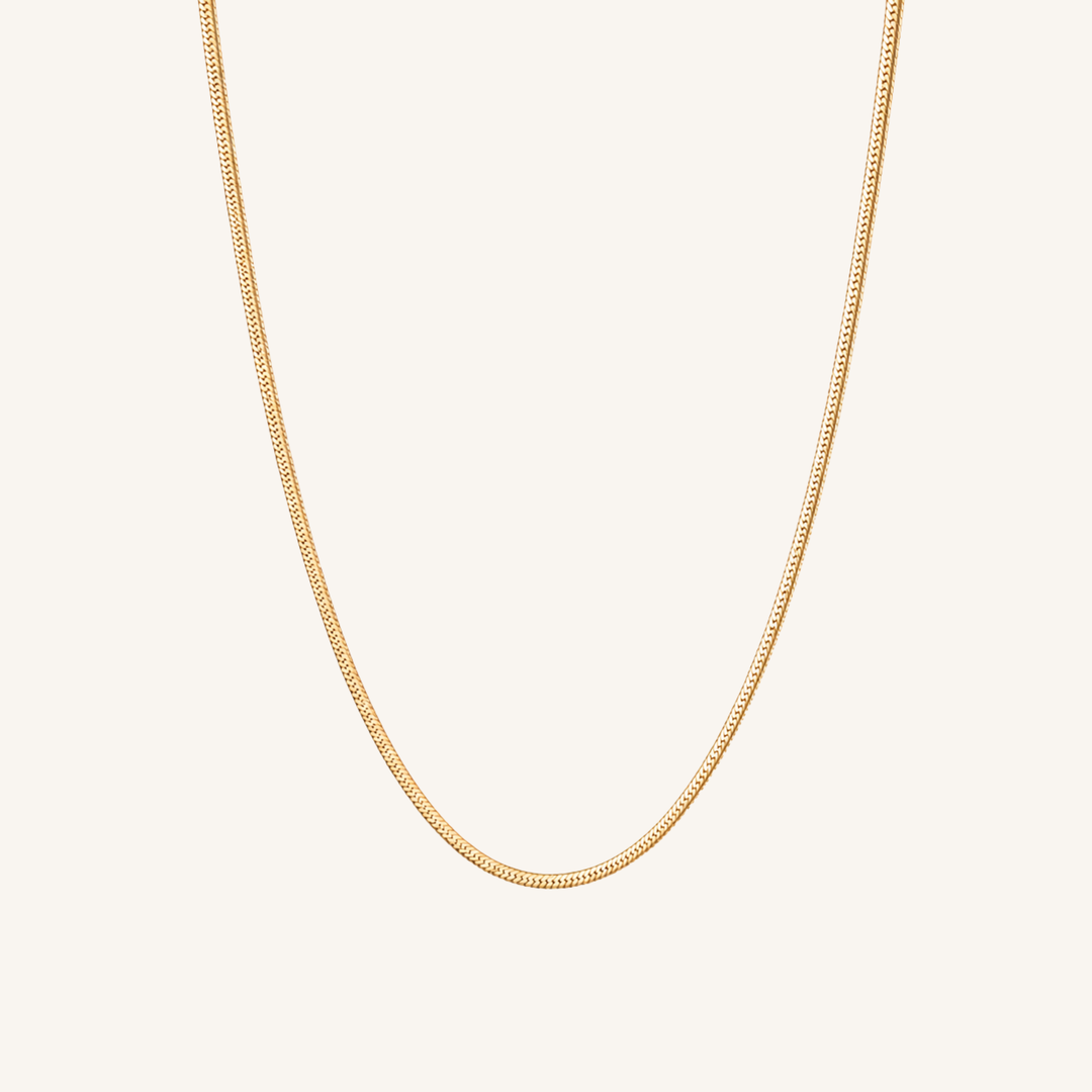 Snake Necklace Gold