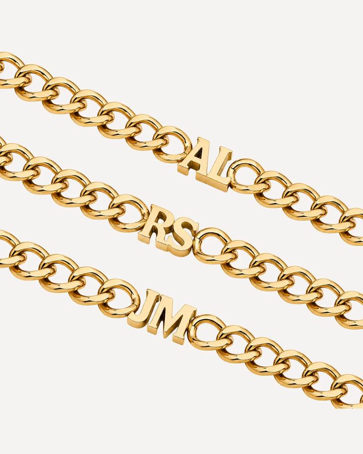 Olivia Initial Choker Necklace