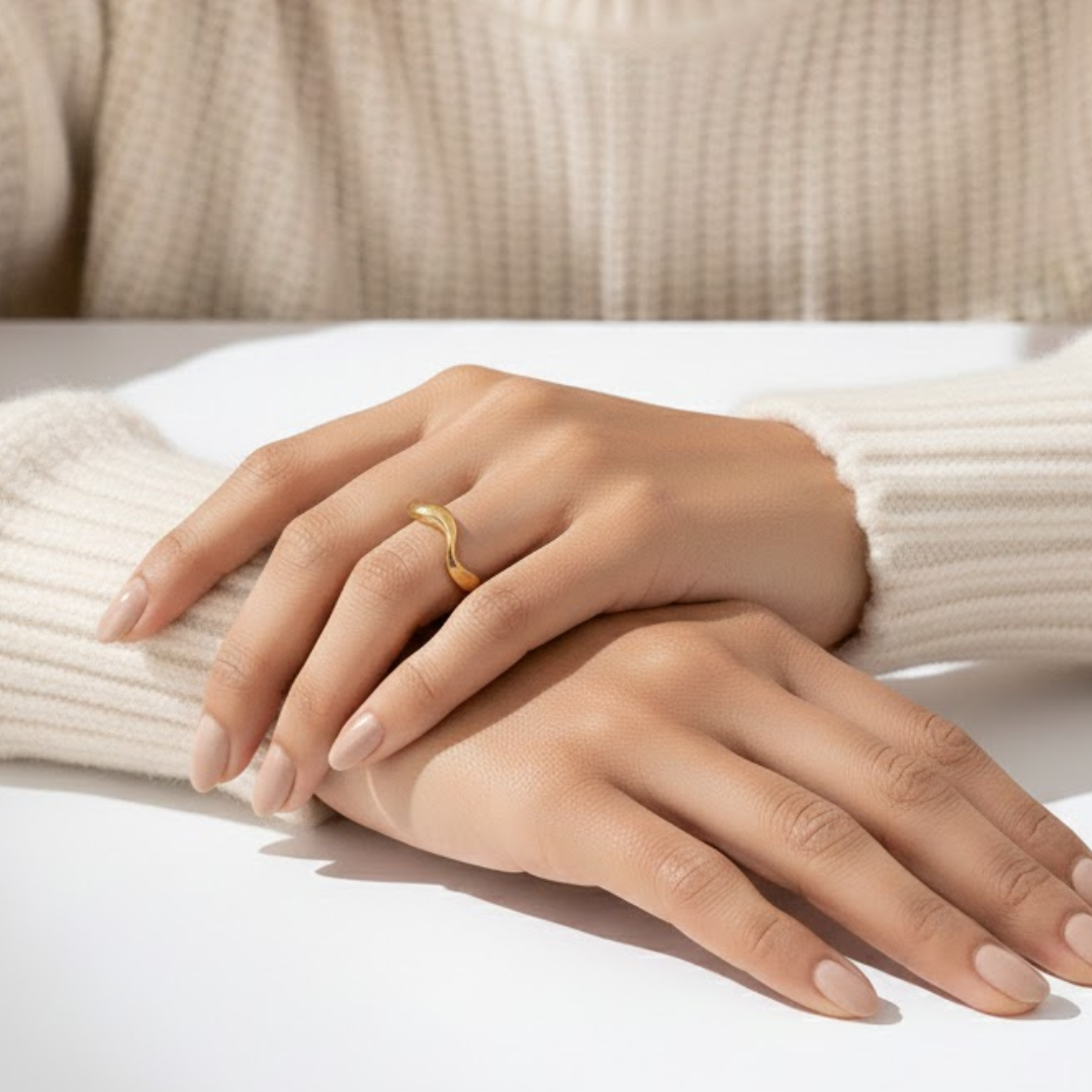 Golden Tide Ring