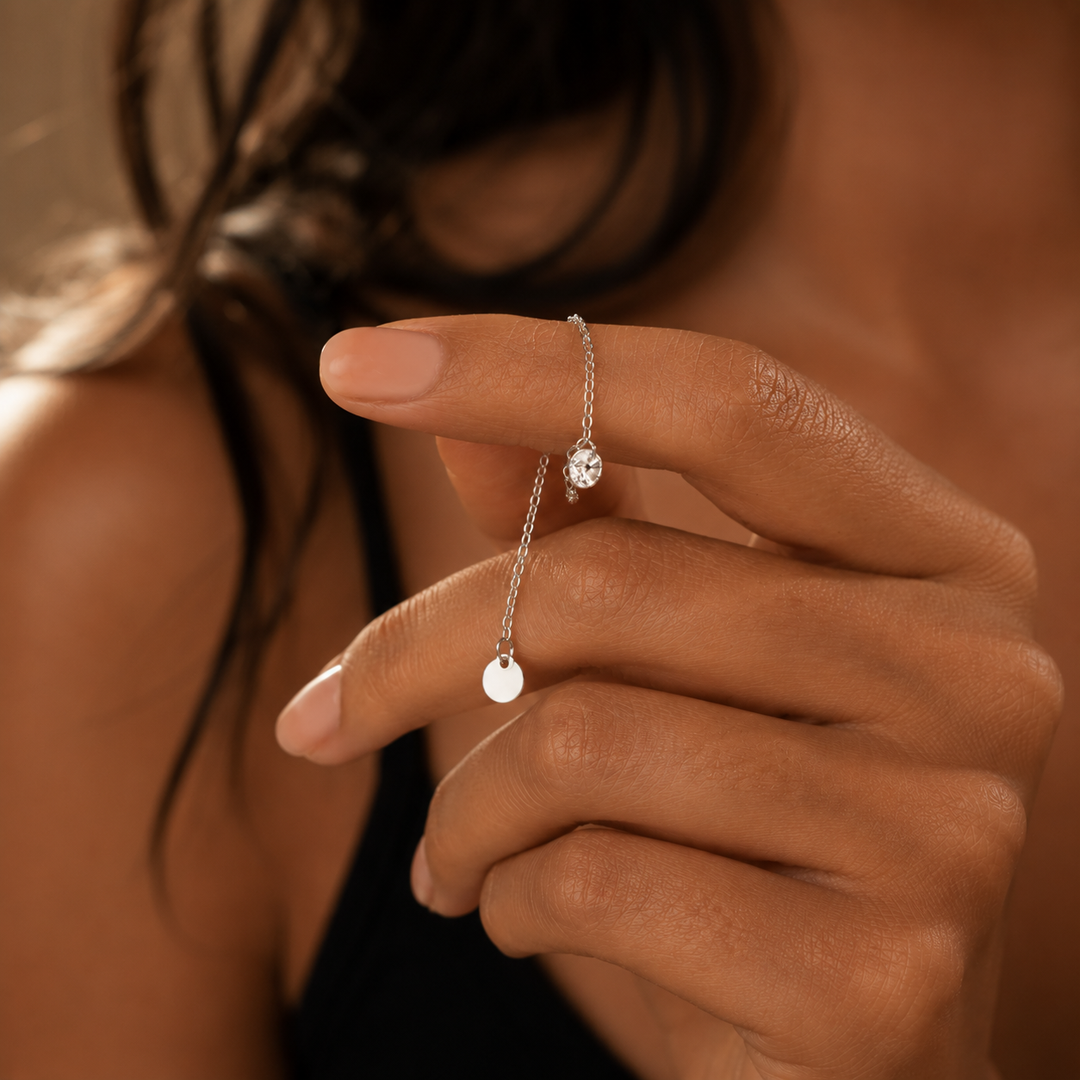 Moonlit Chain Ring