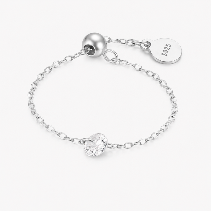 Moonlit Chain Ring