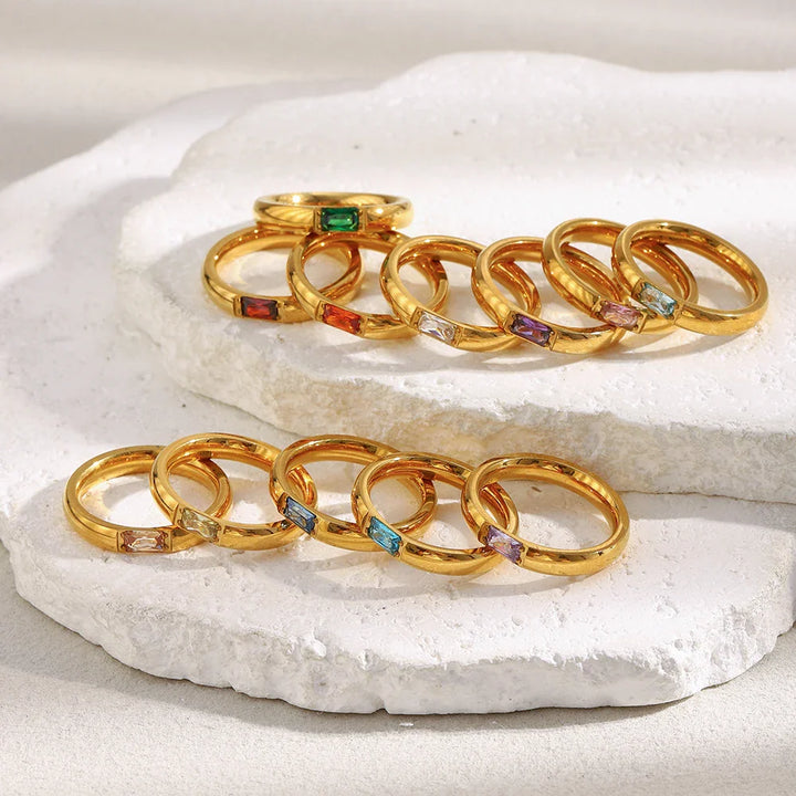 Forever Yours Birthstone Ring