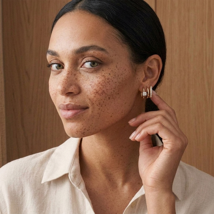 Celeste Illusion earring