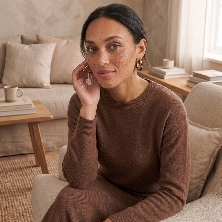 Sauvage Muse Leopard Print Hoops