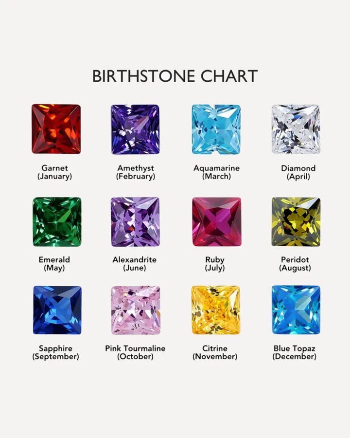 Birthstone Diamant Studs