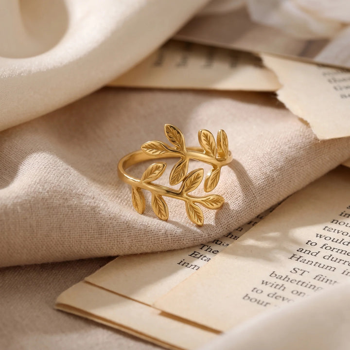 Olive Leaf Ring
