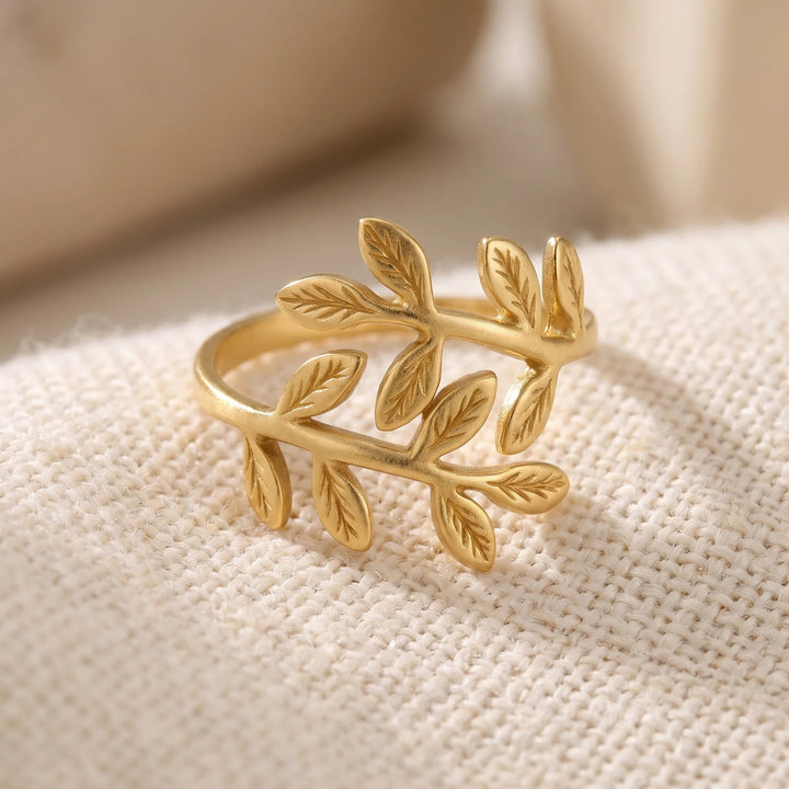 Olive Leaf Ring