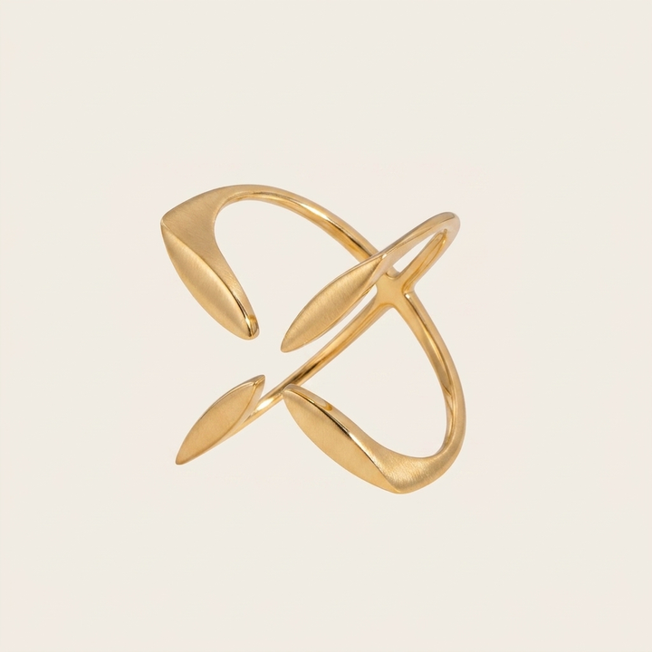 Four Points Sterling Silver Ring